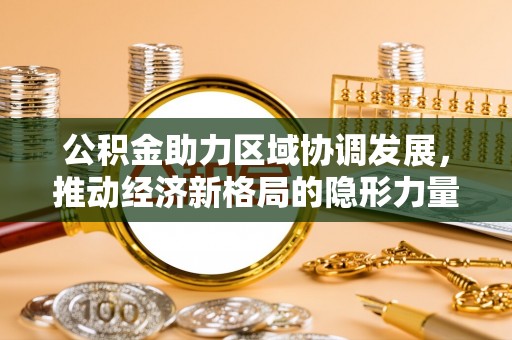 南雄公积金助力区域协调发展，推动经济新格局的隐形力量