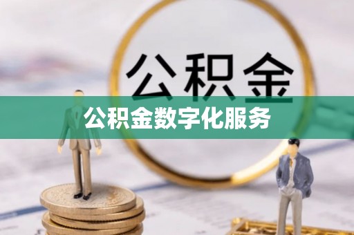 南雄公积金数字化服务