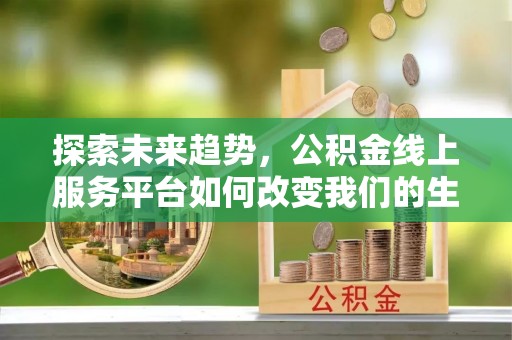 南雄探索未来趋势，公积金线上服务平台如何改变我们的生活