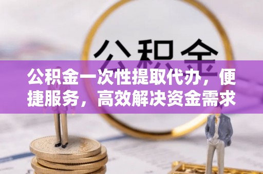 南雄公积金一次性提取代办，便捷服务，高效解决资金需求