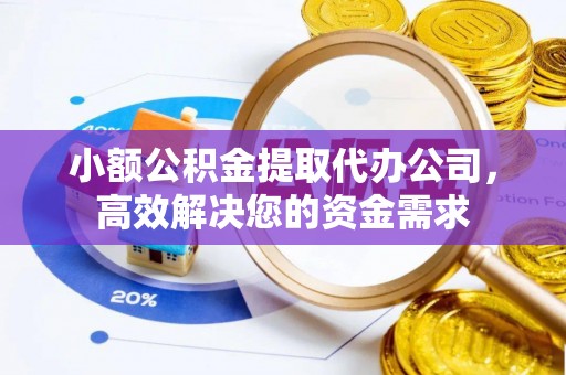 南雄小额公积金提取代办公司，高效解决您的资金需求