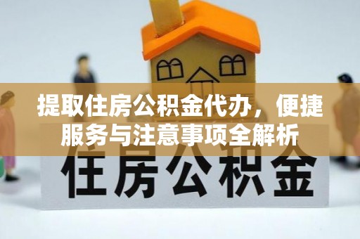 南雄提取住房公积金代办，便捷服务与注意事项全解析