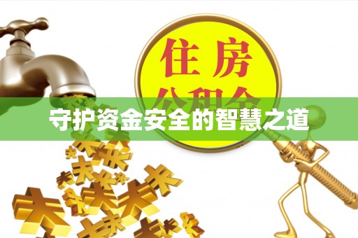 南雄守护资金安全的智慧之道