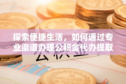 南雄探索便捷生活，如何通过专业渠道办理公积金代办提取业务