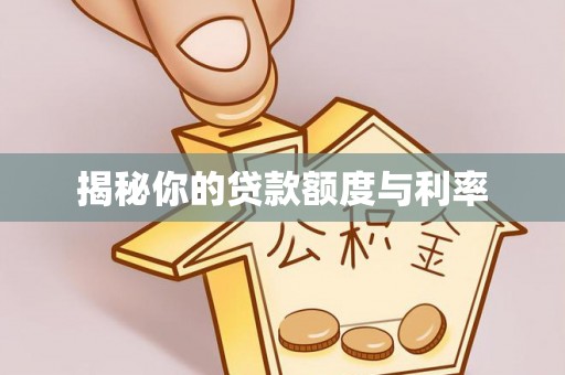 南雄揭秘你的贷款额度与利率