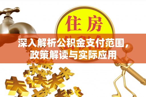 南雄深入解析公积金支付范围，政策解读与实际应用