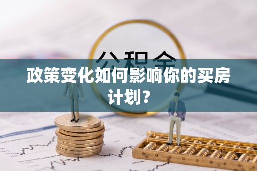南雄政策变化如何影响你的买房计划？