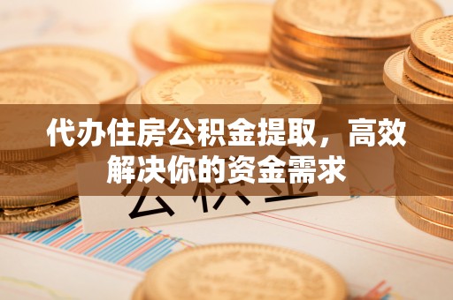 南雄代办住房公积金提取，高效解决你的资金需求