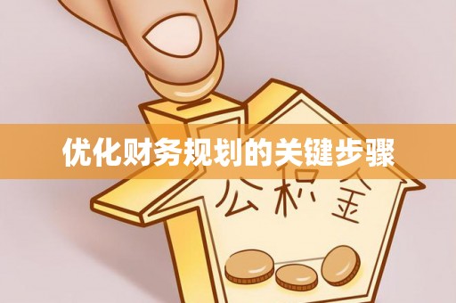 南雄优化财务规划的关键步骤
