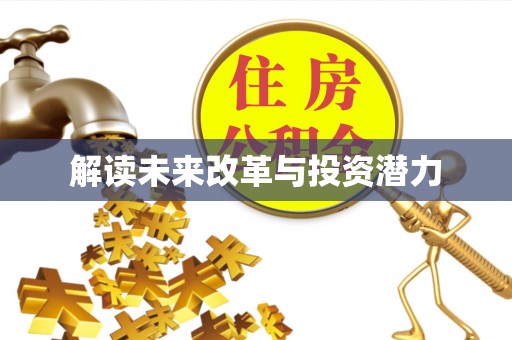 南雄解读未来改革与投资潜力