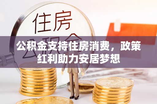 南雄公积金支持住房消费，政策红利助力安居梦想